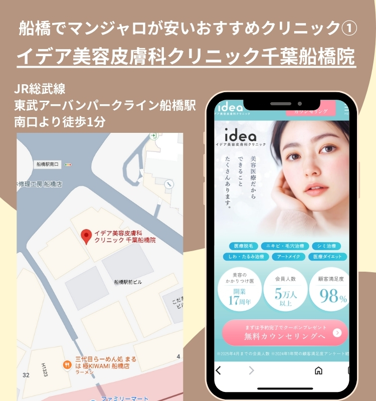 イデア美容皮膚科クリニック千葉船橋院