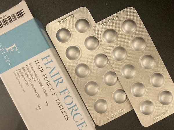 発毛ライトプランAGAクーポンコードを利用したときの治療薬画像