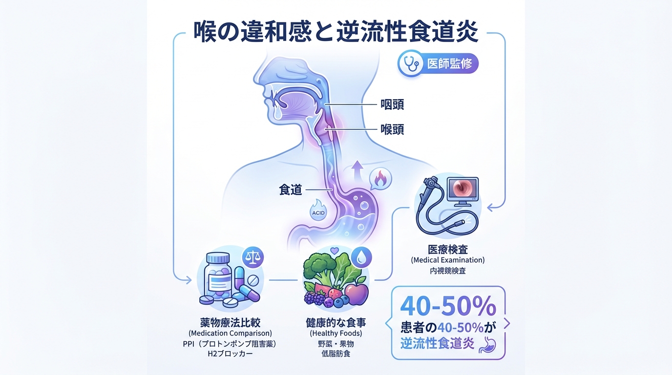 胃酸 喉 痛い 対処